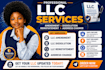file llc amendment, dissolution, reinstatement and address change