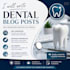 write dental blog posts