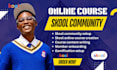 setup skool online course content creation, skool online community skool manager