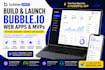 build bubble io web app, bubble app, bubble mvp as developer