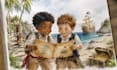 illustrate childrens books with magical storybook art