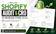 do shopify audit and cro to increase store sales