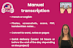 quickly transcribe your documents