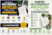 write professional SEO blog content and articles