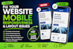 fix your website mobile responsiveness and layout issues