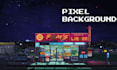 create retro pixel art background environment game asset pixel tileset rpg game