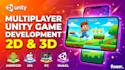 create unity 2d,unity 3d game design, unity game development