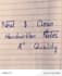 write neat handwritten notes for students