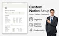 setup notion webinar registration form notion tracker expense