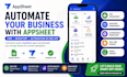 build appsheet app, automate google sheets crm, inventory management system