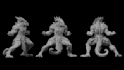 create custom anime statue display model stl for 3d printing