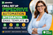 set up pipedrive automation pipedrive integration email template