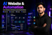 build full stack ai website with lovable, ai chat bot, vibe coding, n8n, base 44