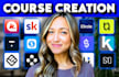 setup online course website, kajabi, thinkific, podia expert