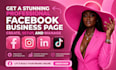 do facebook business page create and setup, fb business page