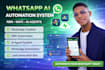 build whatsapp ai chatbot, ai voice agent vapi relevance ai chatbot whatsapp API