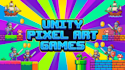 develop unity pixel art game, pixel web game, top down game, retro game in unity