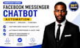 manychat facebook messenger chatbot automation lead generation