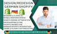 build a professional conversion focused german shopify store gdpr compliance