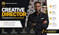be your creative director for branding,  strategy and visual identity