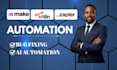 develop ai agents and n8n zapier makecom workflows for automation