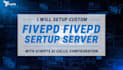 setup custom fivepd server with scripts, ai calls and full configuration