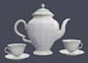 create 3d modeling coffee cup and teapot stylized models