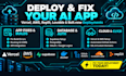 deploy, fix, and optimize your ai app on vercel, AWS, or cloudflare