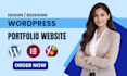 create portfolio website business website, or personal portfolio website