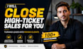 sales closer sales representative lead generation high ticket  sales