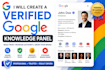 create a verified google knowledge panel