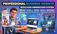 create a pro business website and lead gen system