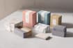minimal, modern and luxury packaging or label