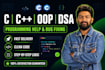 help you with cpp, c, oop, and dsa programming tasks