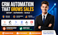 setup hubspot CRM, mailchimp, activecampaign, erpnext, attio, kixie integration