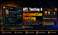 perform API testing and load testing for web or mobile app