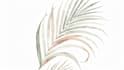 design abstract printable tropical palm leaf wall art