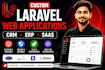 develop custom laravel web application and business website
