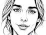 illustrate a awesome vector portrait illustration