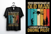 create unique t shirt drone logo