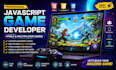 build javascript game development multiplayer javascript game HTML game for web
