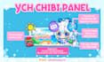 make a ych beach theme twitch panels