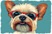 draw animal pop art dog cat pet potrait