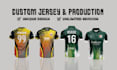 do sublimation e sports and sports jersey design