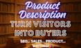 make make creative product description and gust posts