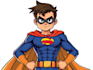 design your realistic superhero cartoon portrait
