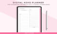 create a 2026 adhd digital planner for goodnotes hyperlinked etsy planner design