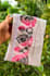 create handmade painted fabric purses in multiple colors for school and office