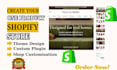 create a custom shopify one product store with bundle and variant setup