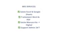 be your french virtual assistant for data entry, excel and admin tasks